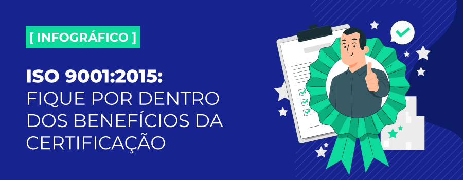 [Infográfico] ISO 9001:2015: fique por dentro dos benefícios da certificação